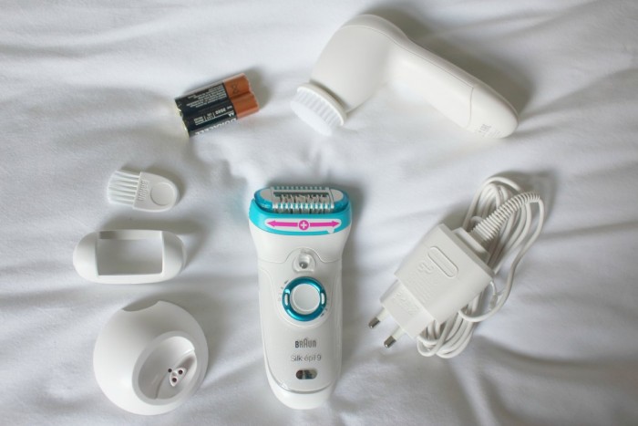 A picture of Braun epilator extras