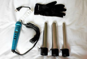 Curling attachments on Nu Me curling wand
