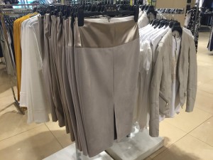 A picture of a faux suede skirt from River Island