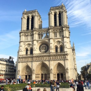 A picture of Notre Dame Cathedral