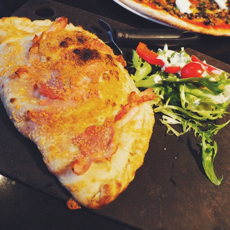 Calzone at Pizza Express