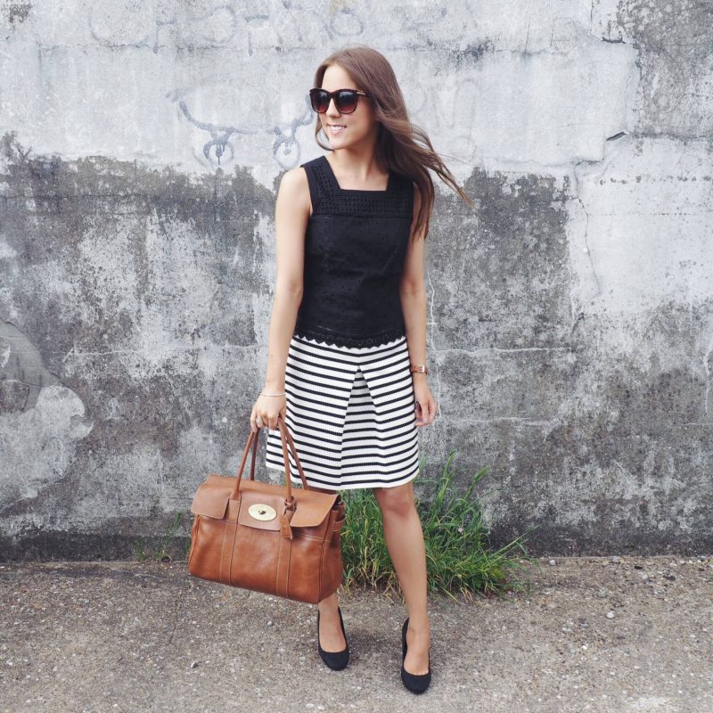 A picture of a girl in a Karen Millen dress