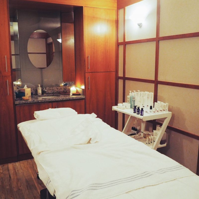 Treatment room at The Forum Spa, Celtic Manor Resort