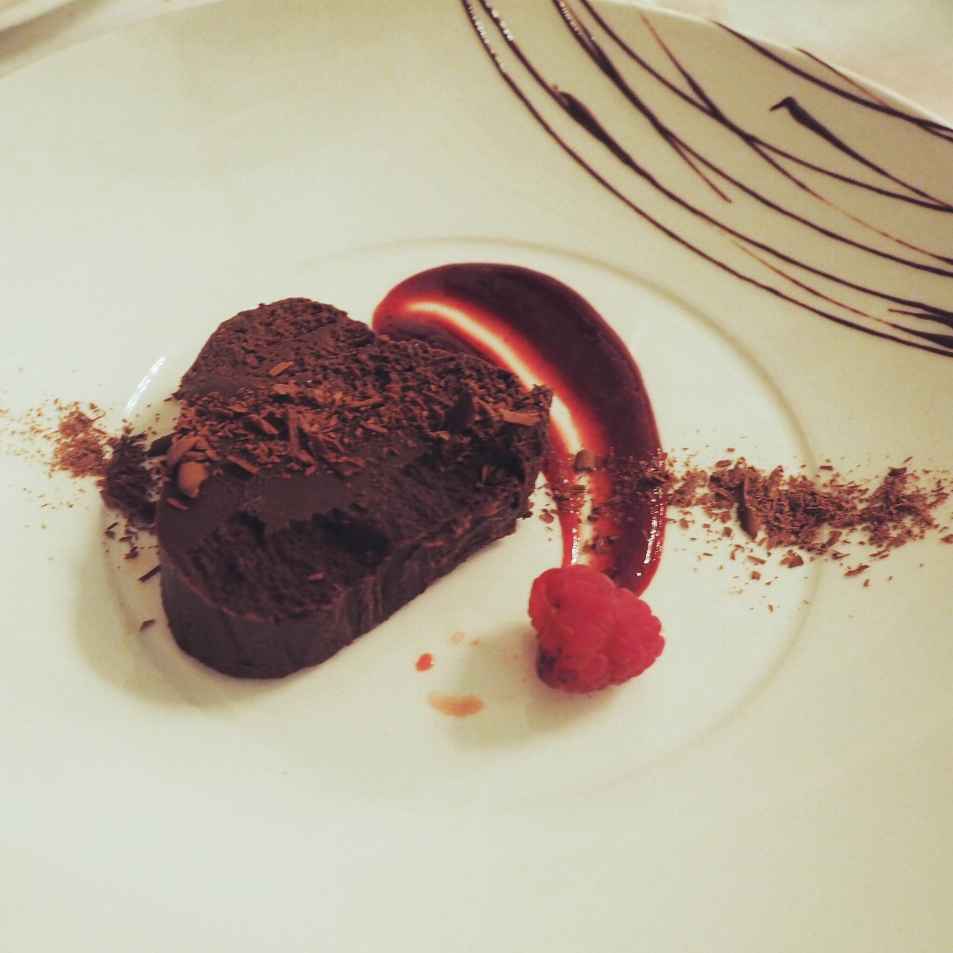 Dinner at the Eliot Restaurant, Coed-Y-Mwster