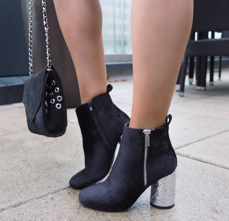 River Island glitter boots