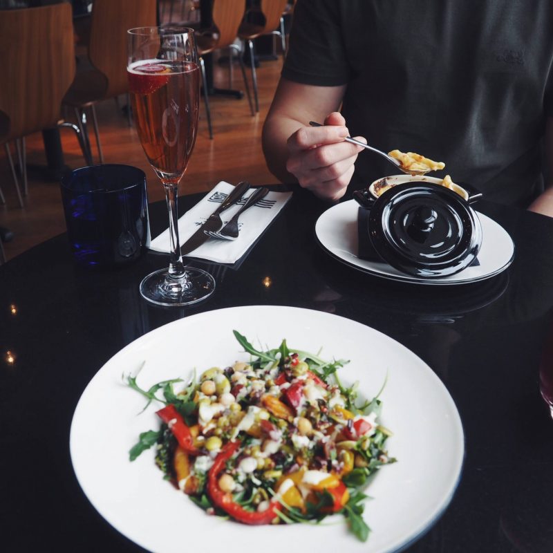 Superboost salad at Pizza Express